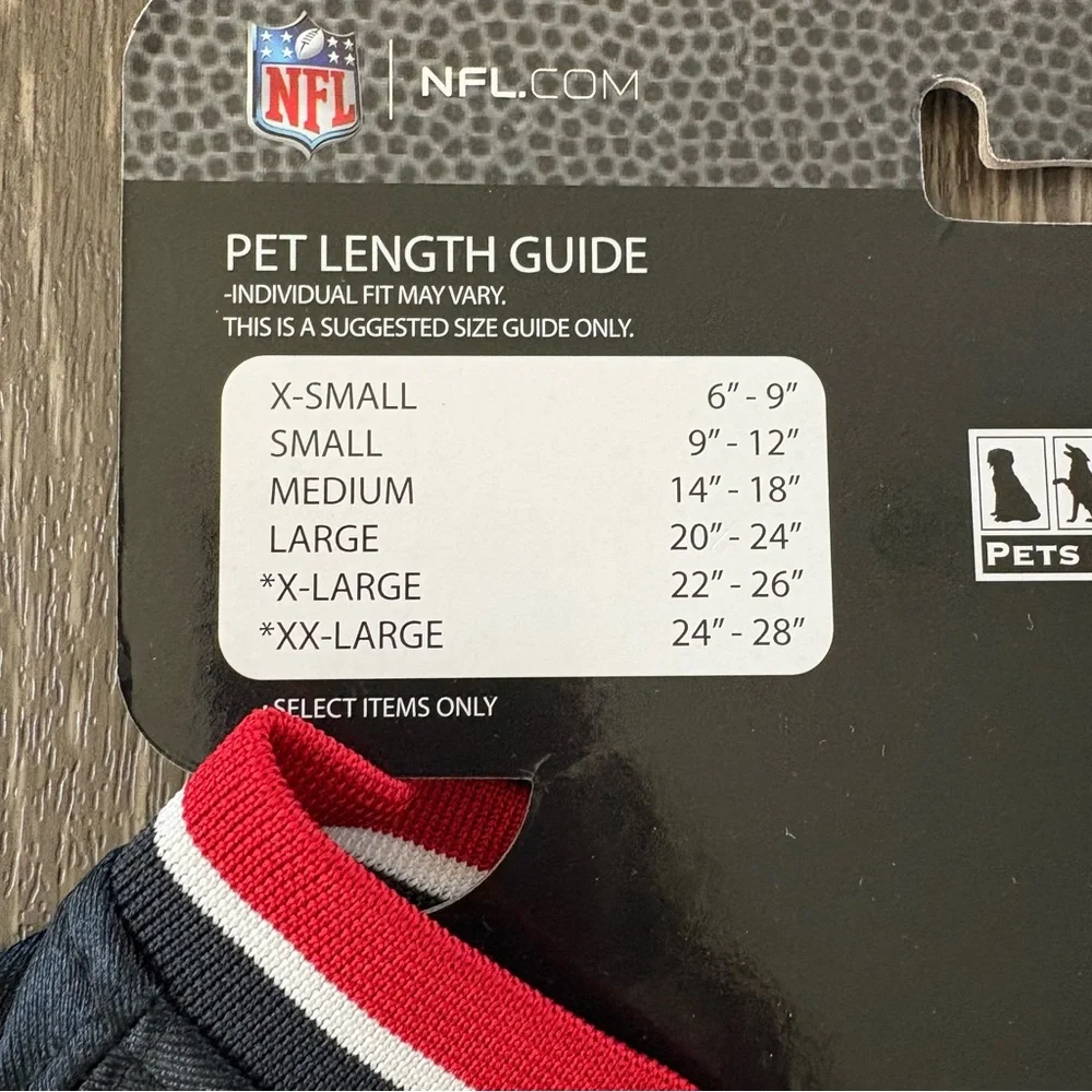 NFL Official Houston Texans Dog Jersey